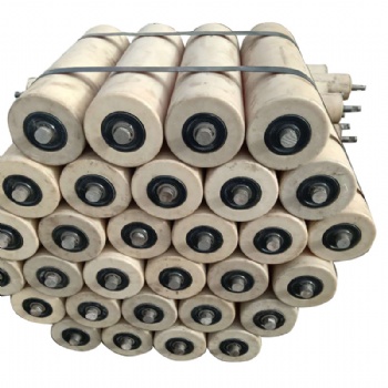 生產礦用配件工業托輥108*950加長軸托輥尼龍托輥陶瓷托輥