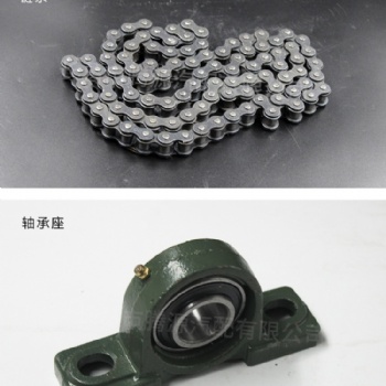 渣土車自動篷布鏈條傳動配件漲緊輪軸承座萬向節電機板軸承座