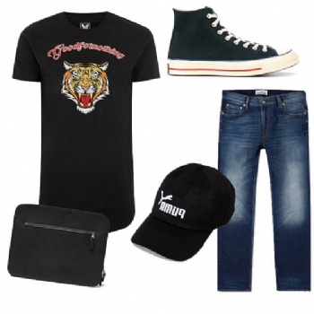 不喜歡小白鞋？可以試下小黑鞋哦~