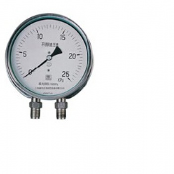 差壓壓力表-防腐差壓壓力表-西安云儀不銹鋼壓力表
