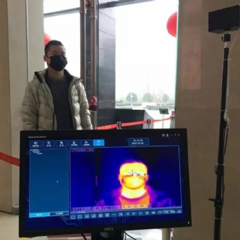 非接觸式測(cè)溫?zé)岢上駜x--人體體溫篩查