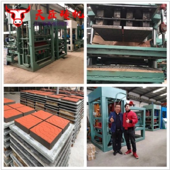 安徽蕪湖免燒磚機 透水磚 空心磚 護坡磚 植草磚 墊塊機