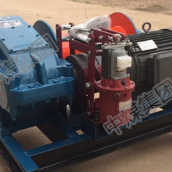 中煤礦用2T提升絞車 液壓傳動(dòng)卷?yè)P(yáng)機(jī) 防爆慢速電控變頻