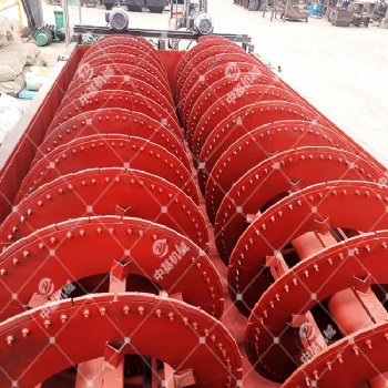 螺旋洗砂機出砂帶水怎么辦，砂子篩不干凈