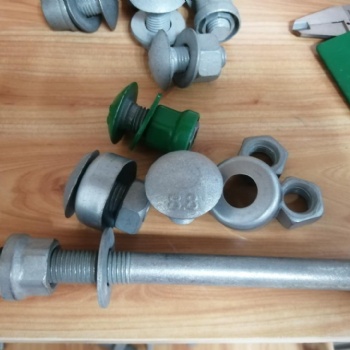 二波三波護欄板護欄螺栓-熱鍍鋅螺栓-國標8.8級護欄絲-大洲公司