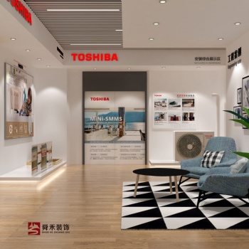 濟南空調展示展廳裝修設計公司