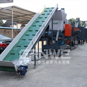 PET飲料瓶高溫?zé)嵯椿厥丈a(chǎn)線 PET礦泉水瓶熱洗回收設(shè)備