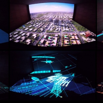 多媒體互動-TSEB投影融合展示系統(tǒng)