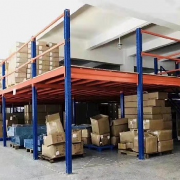 閣樓式貨架泉州鋼平臺設計雙層重型貨架大型倉庫貨架高層立體貨架