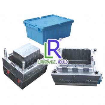 折疊周轉(zhuǎn)箱模具 物流周轉(zhuǎn)箱模具 卡板箱模具 注塑模具開模