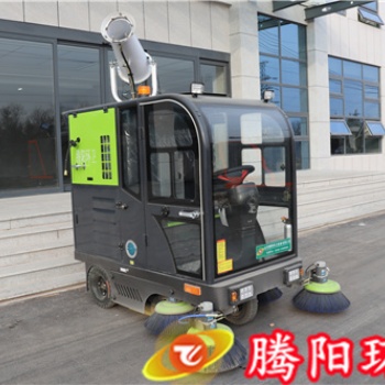 物業公司選擇電動掃地車的理由