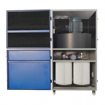 移動激光切割電焊拋光打磨工業(yè)集塵設(shè)備單機脈沖布袋式濾筒除塵器