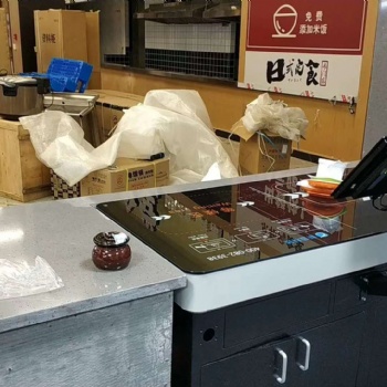 學校食堂餐廳快速結算終端---環(huán)云智慧餐臺