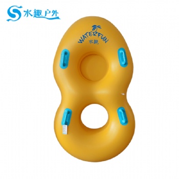 水趣同行接力 樂園皮筏 水上運動之雙人皮筏接力