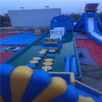 水上闖關租賃租賃水上樂園夢幻水上公園租賃廠家出售