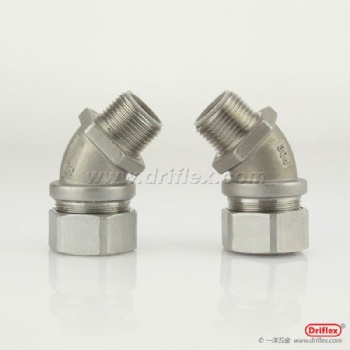 廣東304不銹鋼45度彎頭M16*1.5-M63*1.5