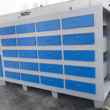 潤業環保抽屜式活性炭吸附箱廠家