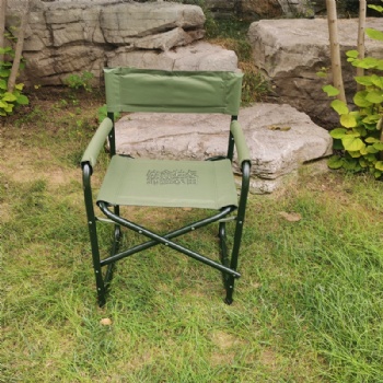 軍綠純色折疊椅 戶外休閑沙灘 長官指揮導(dǎo)演椅 廠家直供?