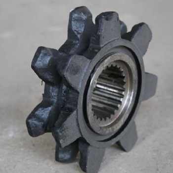 煤礦用轉(zhuǎn)動鏈輪 刮板機鏈輪 九齒鏈輪七齒鏈輪 配件廠家出售