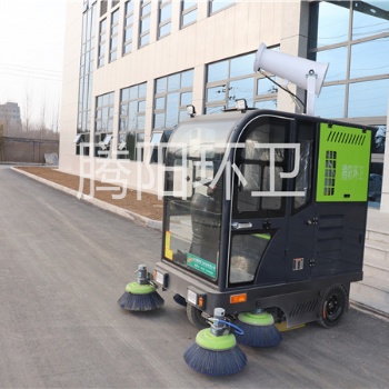 騰陽掃地車是如何避免揚(yáng)塵的