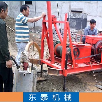 河南空壓洗井機淘井打撈機簡易式洗井機