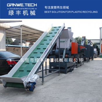 飲料瓶破碎清洗回收生產線