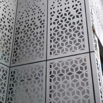 南海贊鋁鋁協漸變沖孔鋁單板幕墻鋁單板造型鋁板外墻內外裝飾