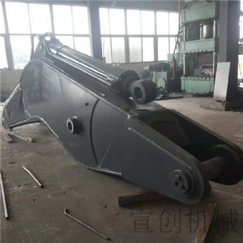 挖掘機卸料臂改裝定制廠家濟寧宣創工程機械