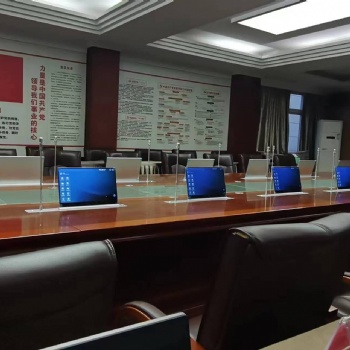 勤嘉利超薄21.5寸帶話筒異步升降器