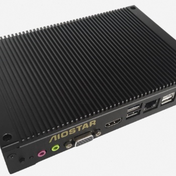 鋁型材無風扇工控整機