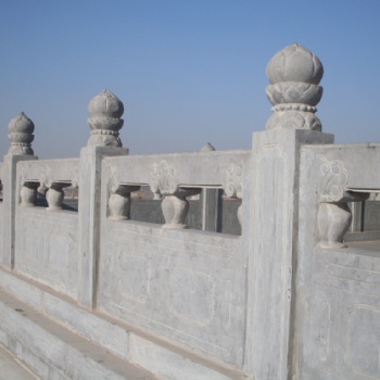 青石欄板、青石欄桿、青石護欄、花崗巖欄板廠家