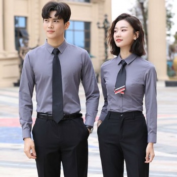 汕頭量身定制零售企業單位公司男女正裝職業裝工作服制服西服西裝襯衣T恤衫酒店工作服