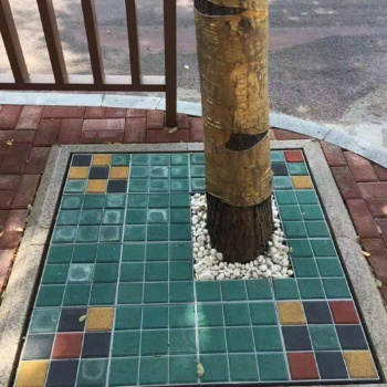 節(jié)約型生態(tài)護(hù)樹(shù)板 綠地 樹(shù)池 樹(shù)穴 花壇 護(hù)樹(shù)板格柵 陜西馳牧綠洲科技有限公司