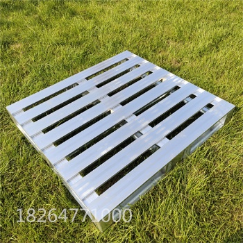 貨物倉儲二面進叉鋁托盤 單面輕型金屬卡板 倉庫專用鋁合金托盤