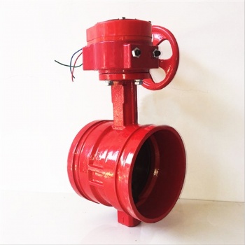 溝槽蝶閥帶信號 信號溝槽蝶閥