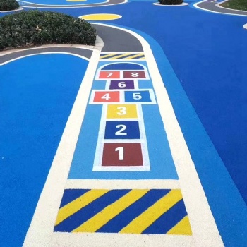 EPDM橡膠顆粒幼兒園地坪公園健身步道材料