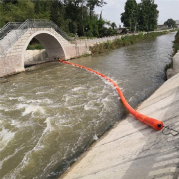 天蔚聚乙烯材質攔污浮排 河道攔垃圾一體式浮筒