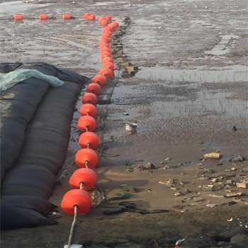 川陜水庫攔船浮筒 航道邊界警示浮漂排