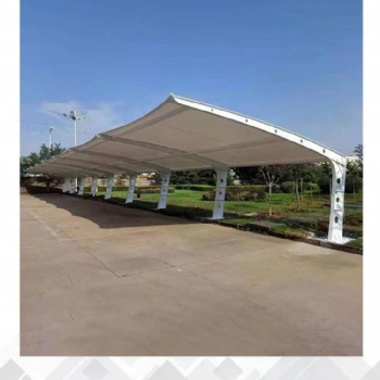 推拉棚伸縮雨棚膜結構車棚推拉棚