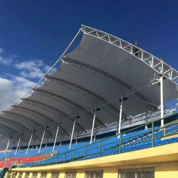 膜結構公園景觀遮陽棚學?？磁_張拉膜