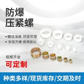 防爆壓緊螺絲批量生產加工