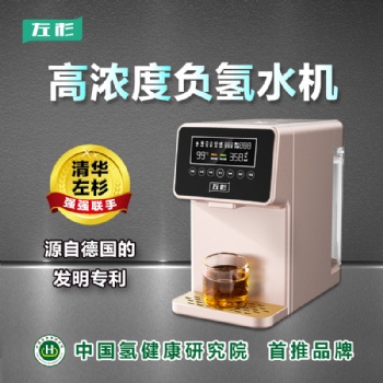 左杉負(fù)氫離子飲水機(jī)電解弱堿性還原小分子水素富氫水機(jī)家用凈水器